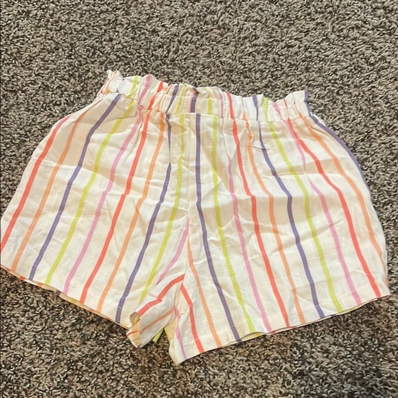Jessica Simpson Colorful Striped Kids Shorts - Picture 7 of 7
